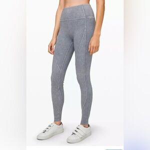 NWOT Lululemon Women’s Wunder Under High-Rise Tights Snow Washed Size 6